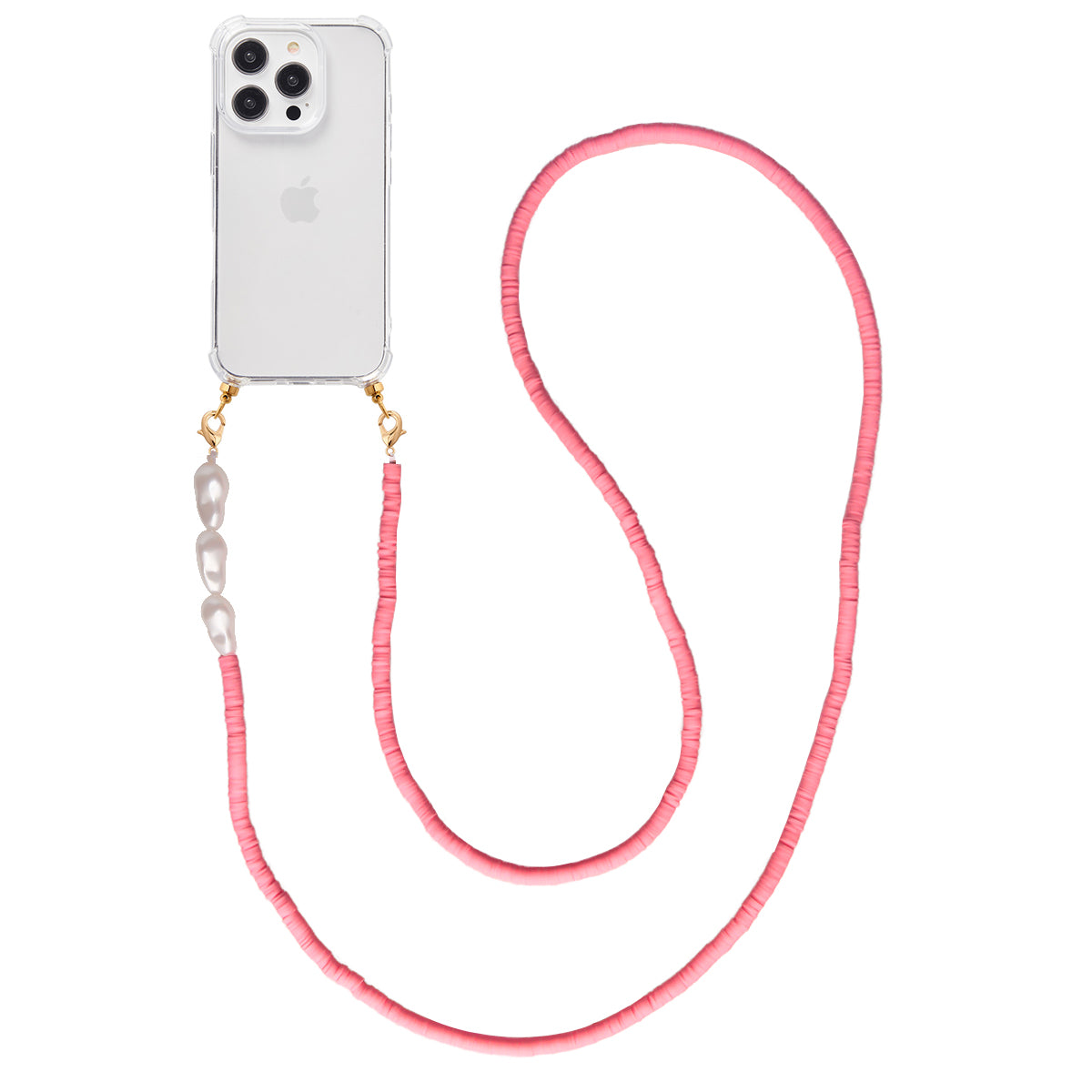 Phone case with coral breeze cord