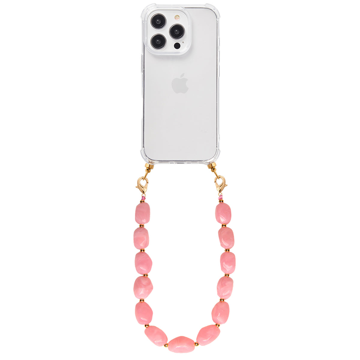 Phone case with sunkiss rose cord