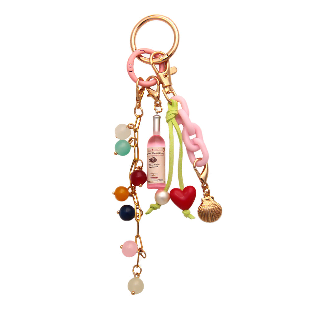 Rosé All Day Bag Charm