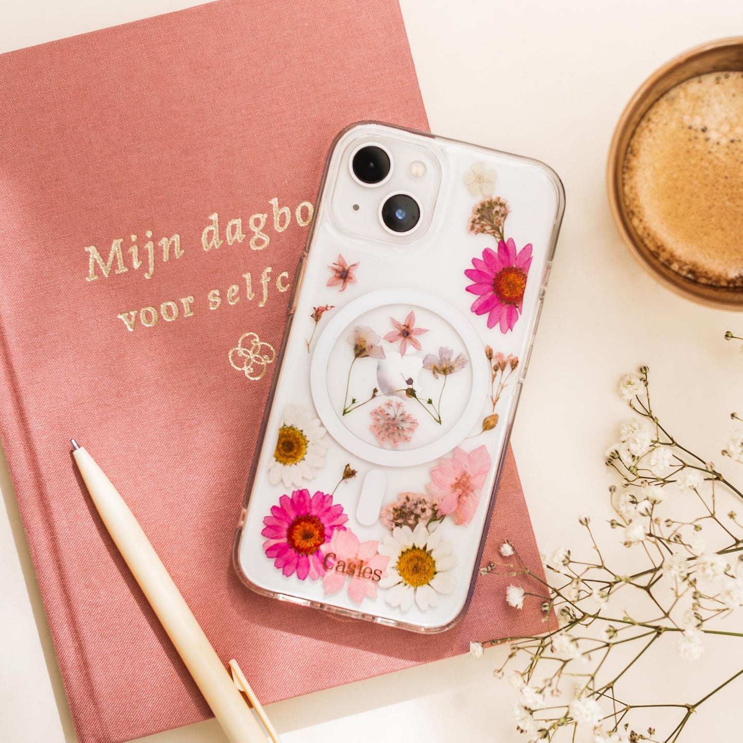 Olivia Dried Flowers Phone Case