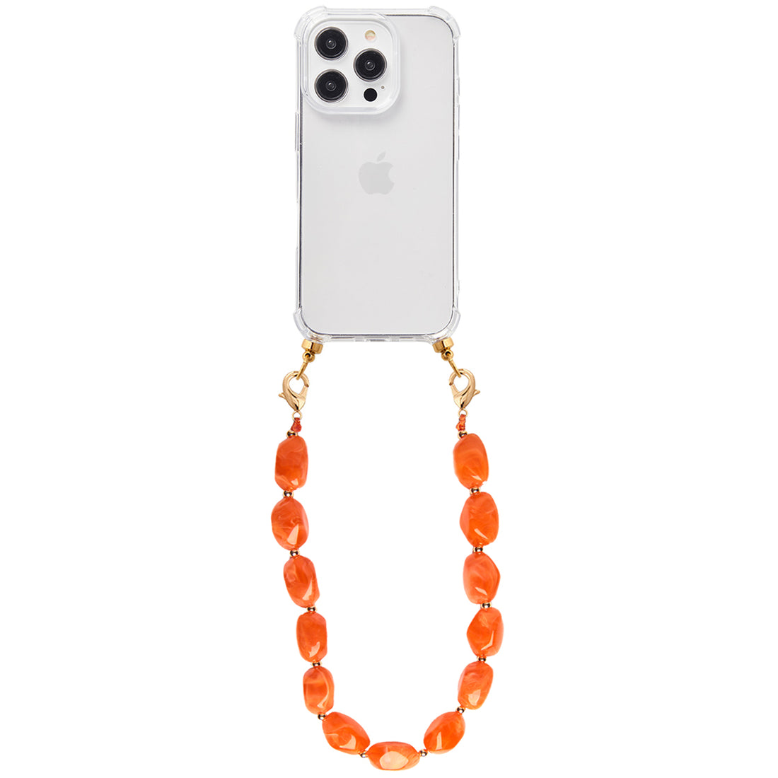 Phone case with honey glow cord