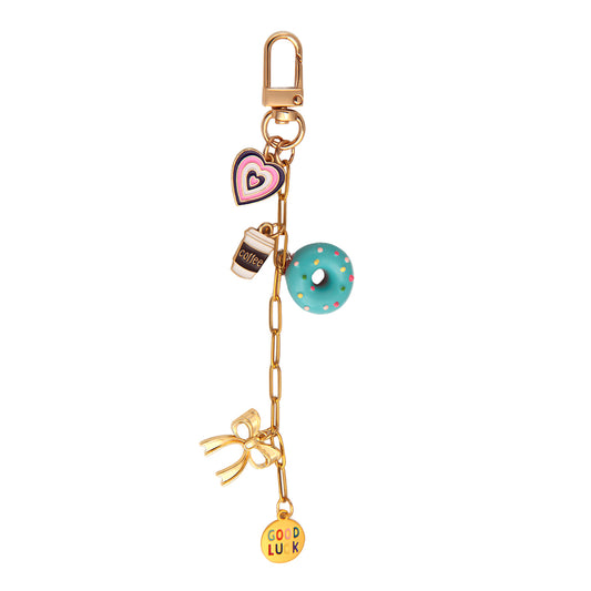 Lucky Latte bag charm