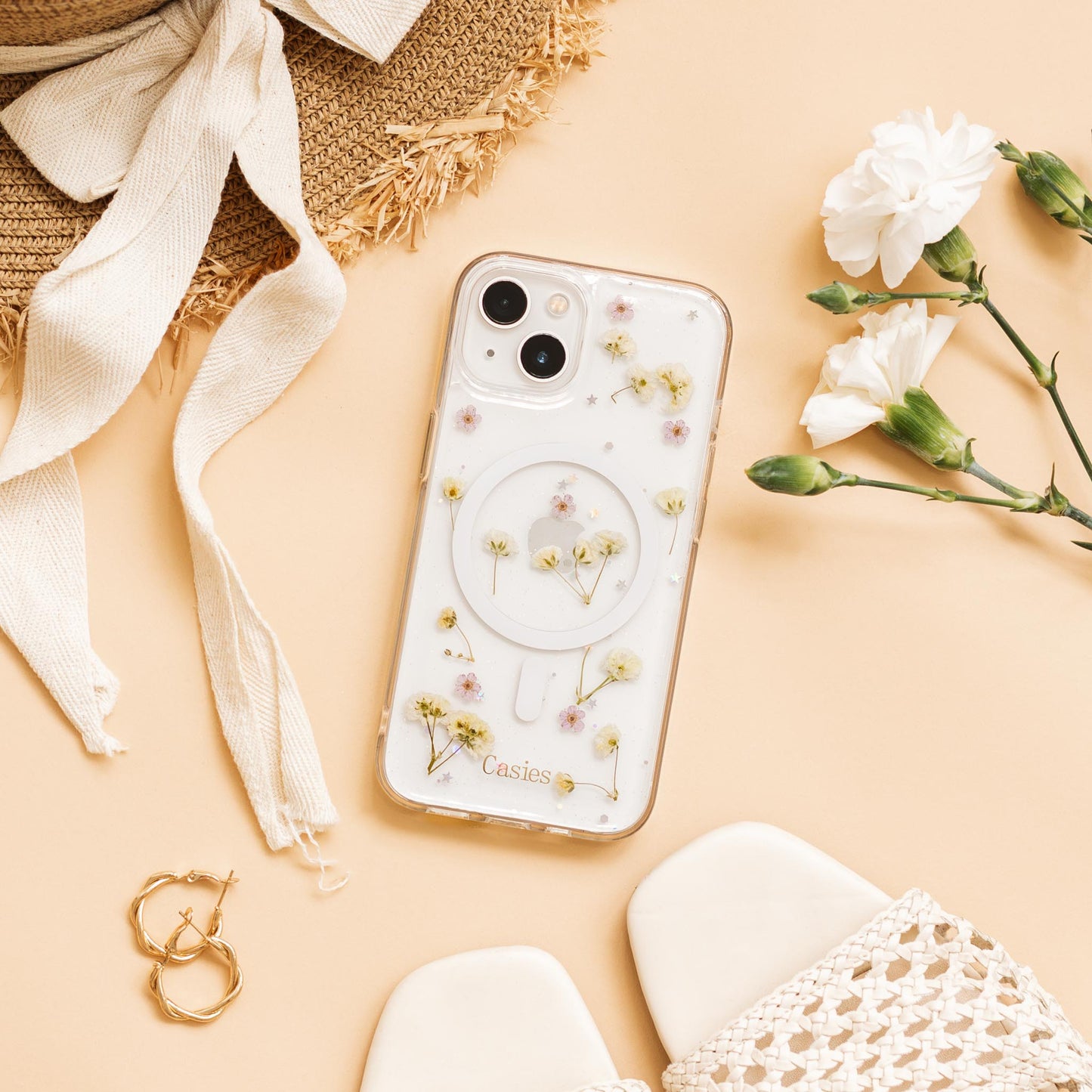 Olivia Dried Flowers Phone Case