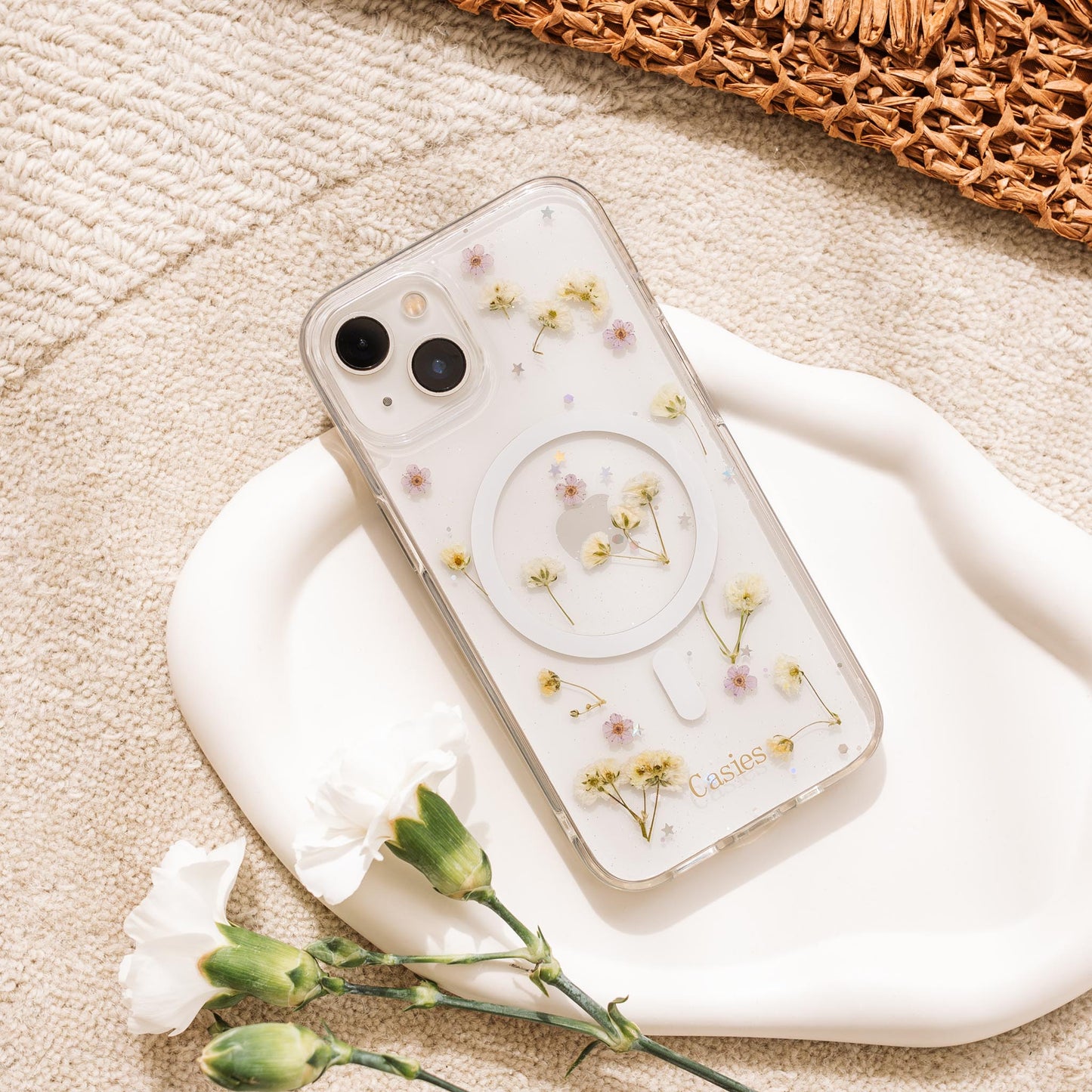 Olivia Dried Flowers Phone Case