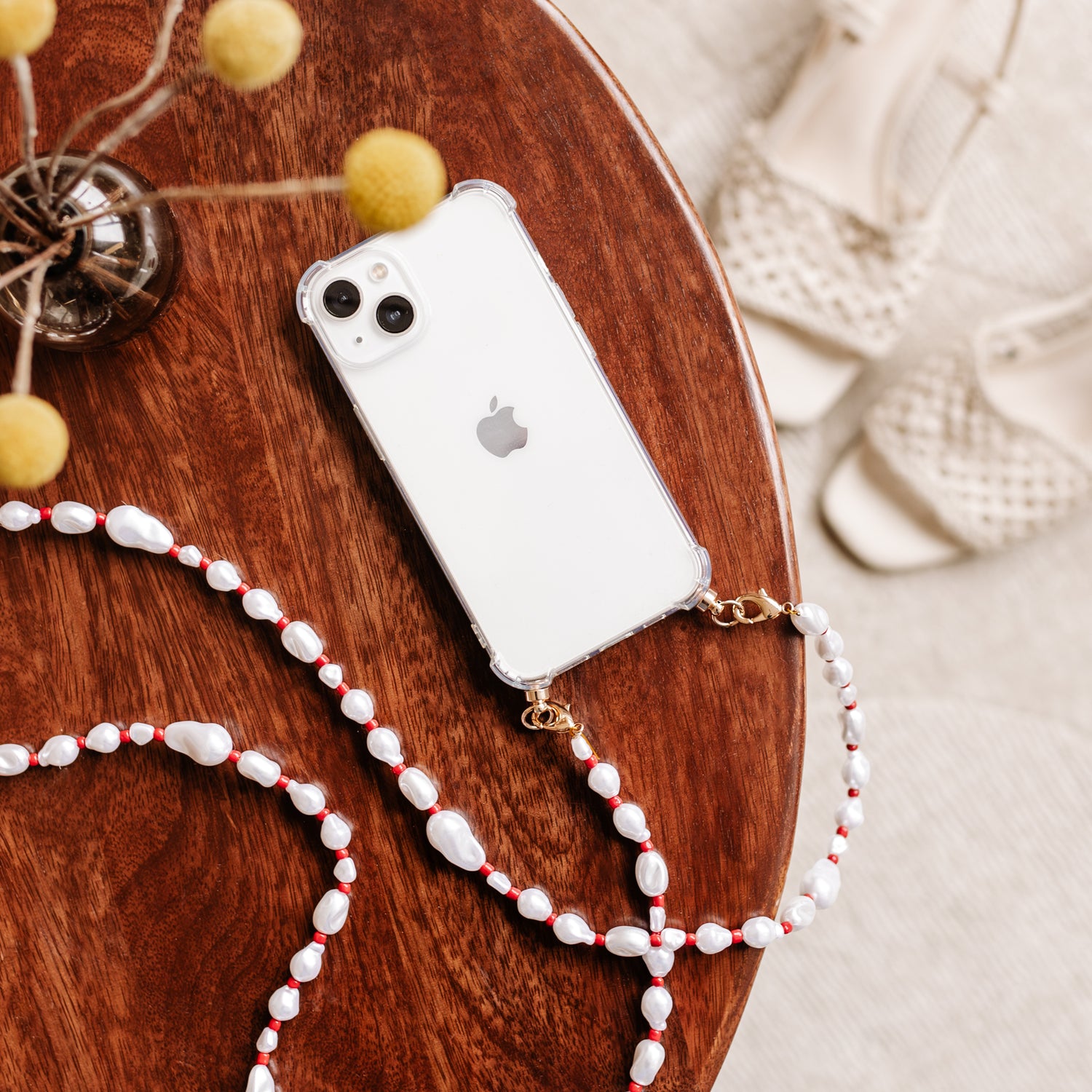 Phone case with Ruby Long cord