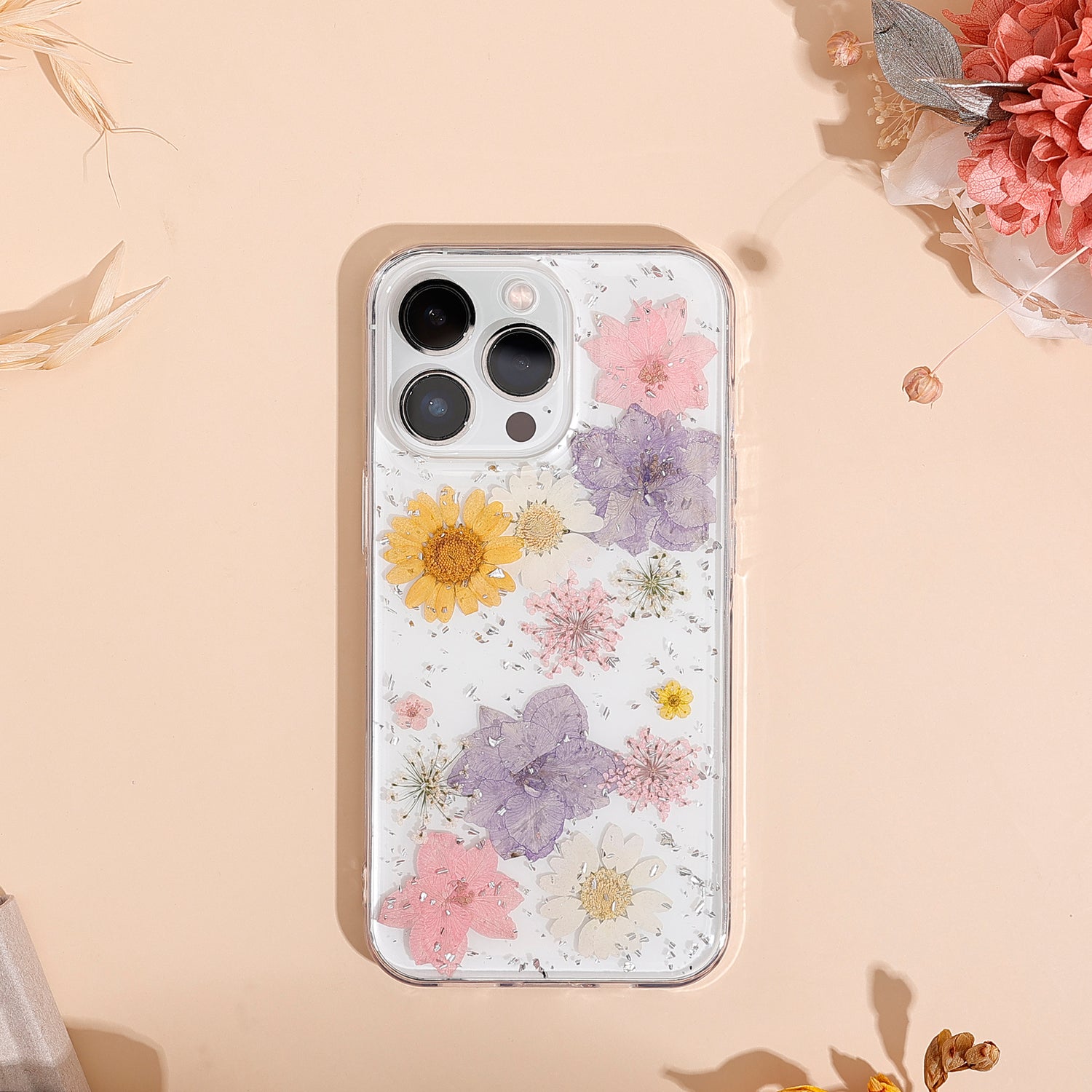 Bella Dried Flowers phone case