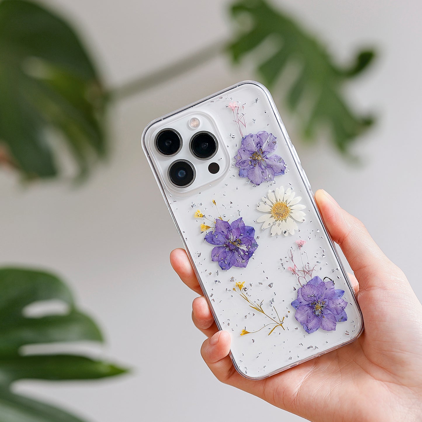 Violetta Dried Flowers phone case